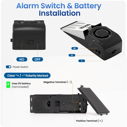 DoorGuardian Alarm — Instant Peace of Mind
