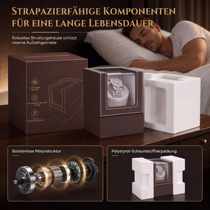 LuxLume Watch Winder — Keeps Time Perfectly
