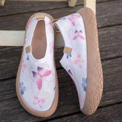 Lena — Lightweight Women's Slip-On Fly-Knit Sneakers
