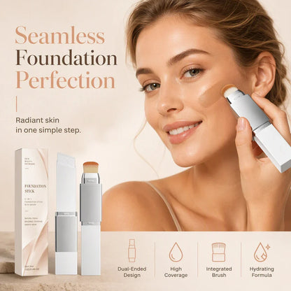 Velvety Matte Foundation Stick — Flawless, Confident, Radiant