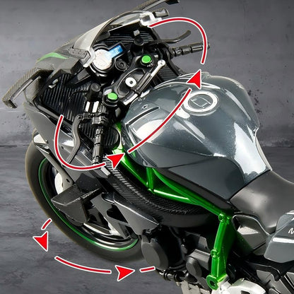 IronVibe Motorcycle in 1:12 Scale — Experience Captivating Realism