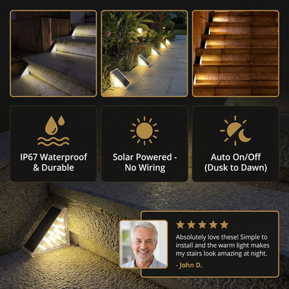 GlowPath Solar Lighting — Safe, Stylish Steps