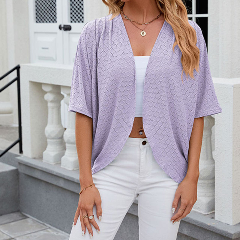 Serena – Women's cardigan with soft, mid-length sleeves for all-year round