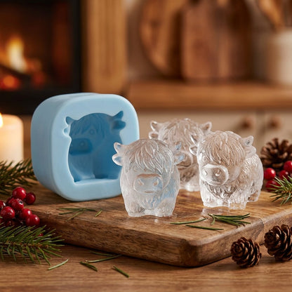 HighlandChill — Cow Ice Cube Mold | 1+1 FREE