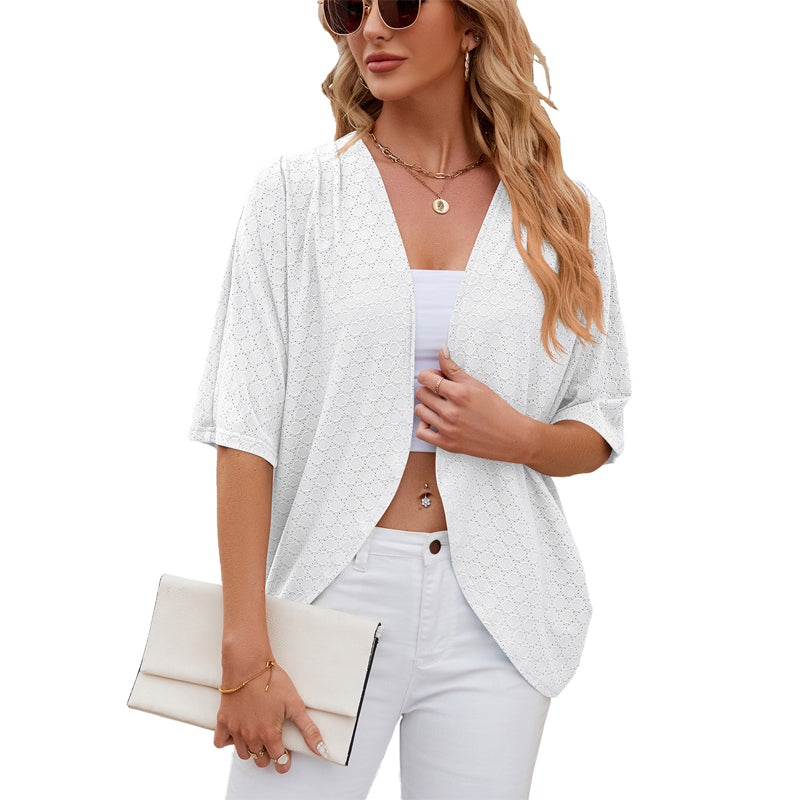 Serena – Women's cardigan with soft, mid-length sleeves for all-year round
