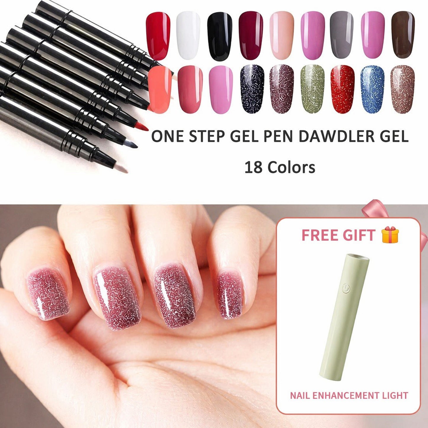 SwipeLuxe Gel Pen – Salon-Perfect Nails Instantly
