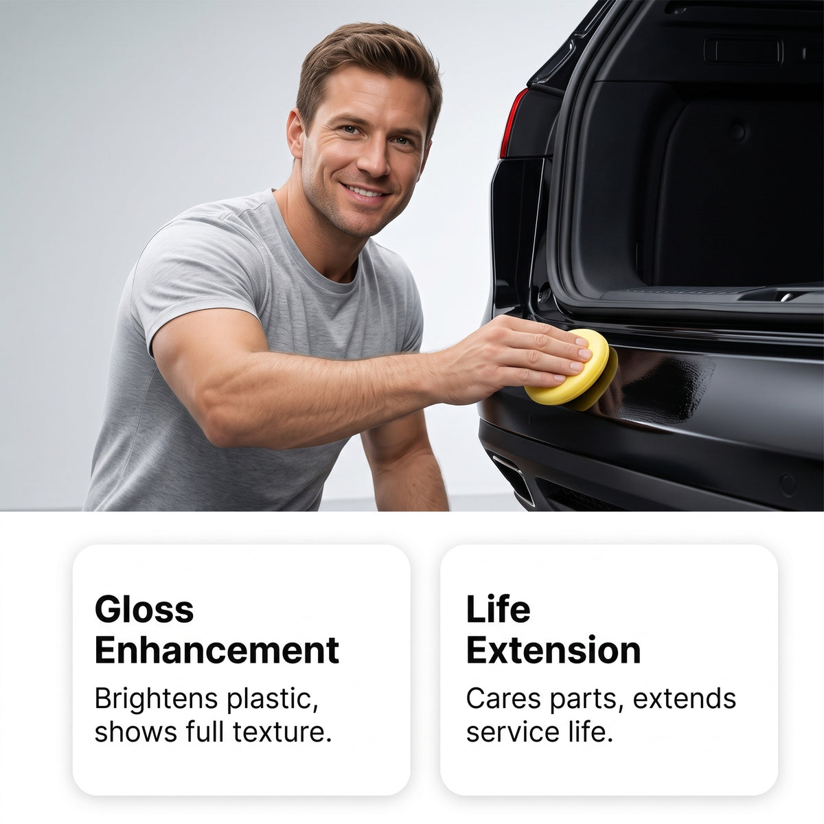 TireGloss — Deep Black Tire Paste | 1+1 FREE