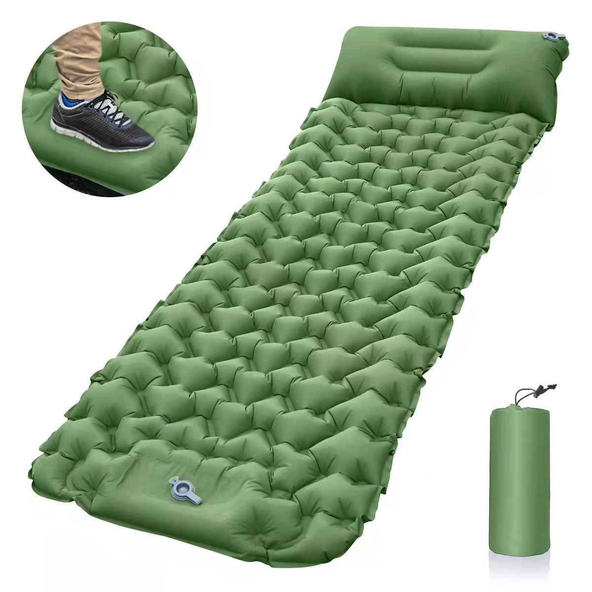 AeroNest — Inflatable Camping Sleep Pad | 50% OFF