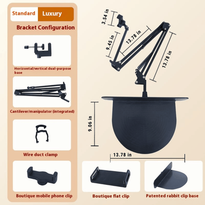 FlexView — Magnetic Bedside Tablet Stand | 50% OFF