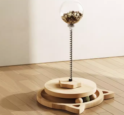 WhiskerJoy — 4-in-1 Cat Activity Center | 50% OFF
