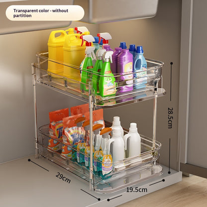 SlideEase — Pull-Out Under-Sink Organizer | 50% OFF