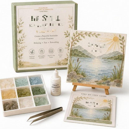 OceanMuse — Kit d’art en acrylique et verre de mer | 50% DE RÉDUCTION