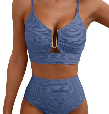 Amelia — Push-Up High Waist Bikini for Women