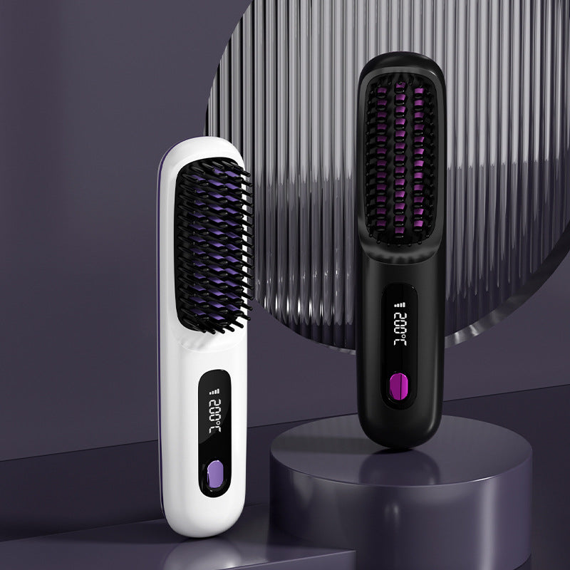 Sophia – Wireless Ceramic Hair Straightener for Frizz-Free Shine