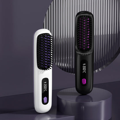 Sophia – Wireless Ceramic Hair Straightener for Frizz-Free Shine