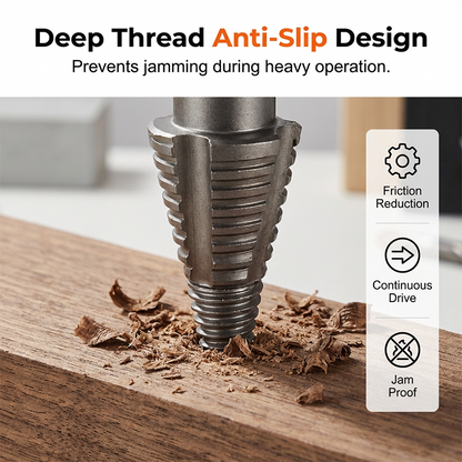 TimberRend Drill — Splits Logs Instantly