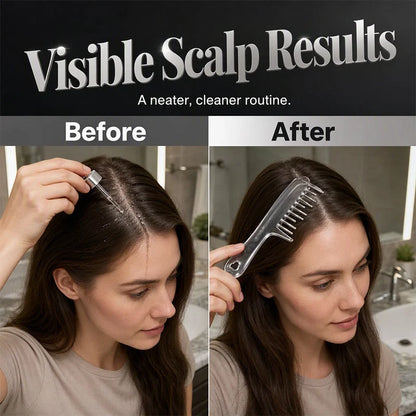 LumaSheer Scalp Massager — Precise Care, Pure Bliss