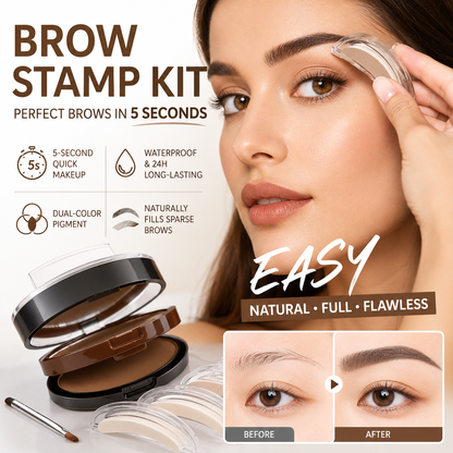 Double-Sealing Eyebrow Stamp – Instant Volume, All-Day Confidence