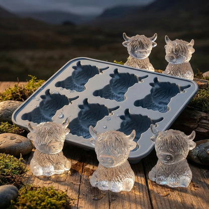 HighlandChill — Cow Ice Cube Mold | 1+1 FREE