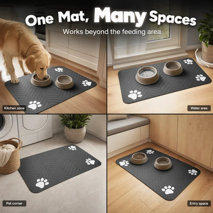 SlipGuard Pet Mat — Mess-Free Mealtime Bliss