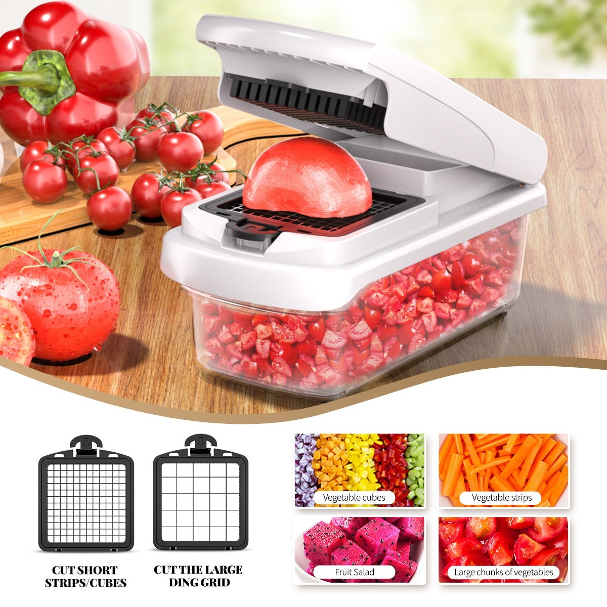SliceMaster Pro — Vegetable Chopper | 50% OFF
