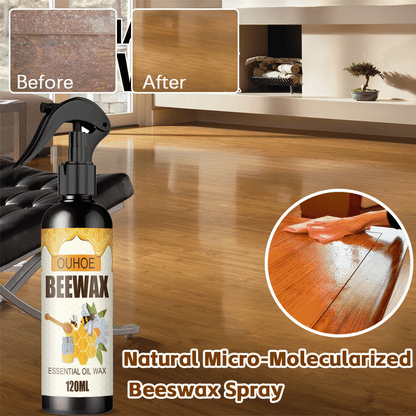 LumaLuxe Pure Beeswax Spray – Restore Natural Wood Shine - 120ml