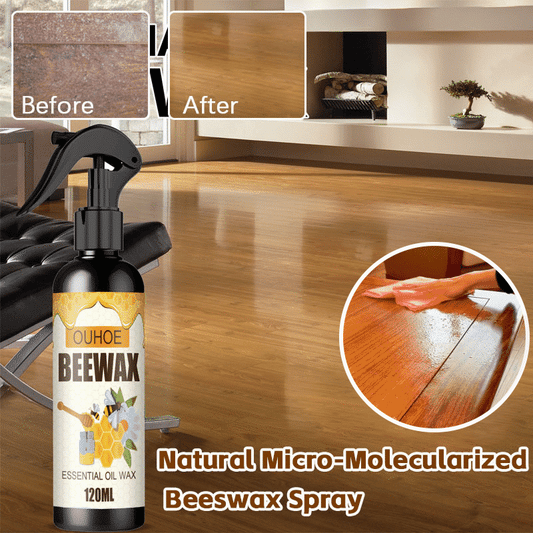 LumaLuxe Pure Beeswax Spray – Restore Natural Wood Shine - 120ml