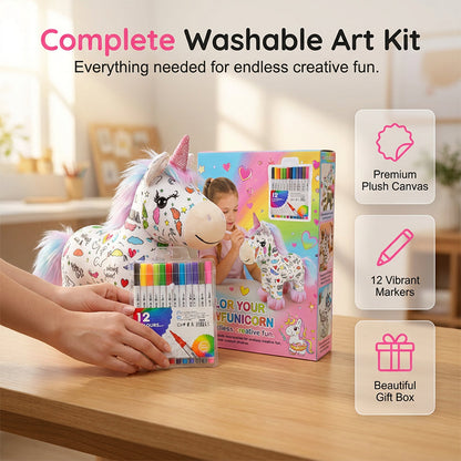 Plush friend with color change — unleash creativity instantly