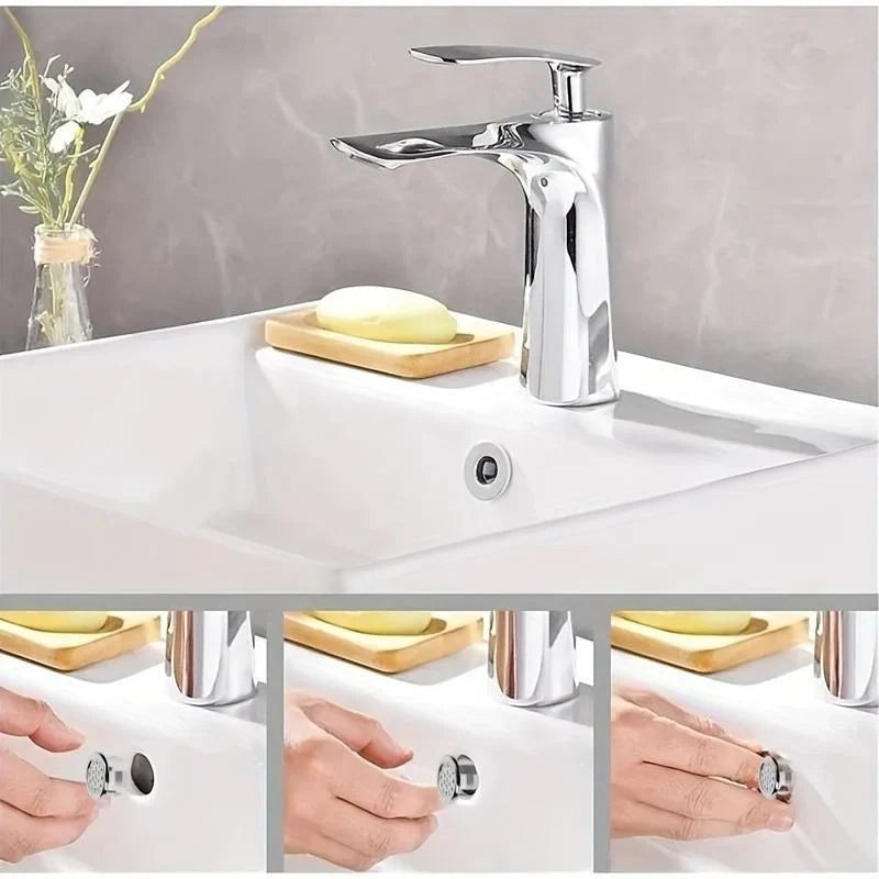 Smart Round Overflow Cover — Instant Sink Perfection