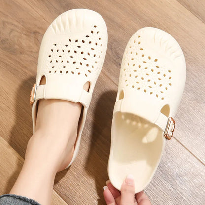 Sophia — Lightweight Breathable Slip-On Clogs with Support
