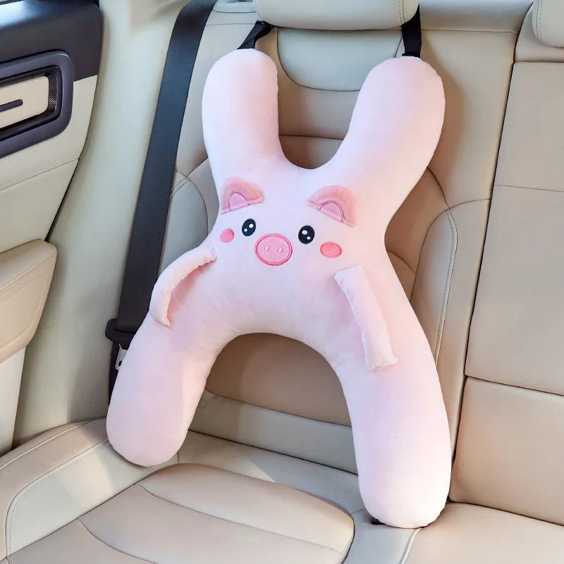 SnugNest Toddler Travel Pillow — Cozy Support, Happy Naps