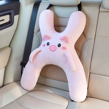 SnugNest Toddler Travel Pillow — Cozy Support, Happy Naps