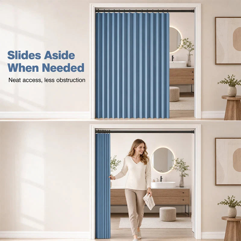 Magnetic Accordion Curtain — Instant Privacy, Total Calm