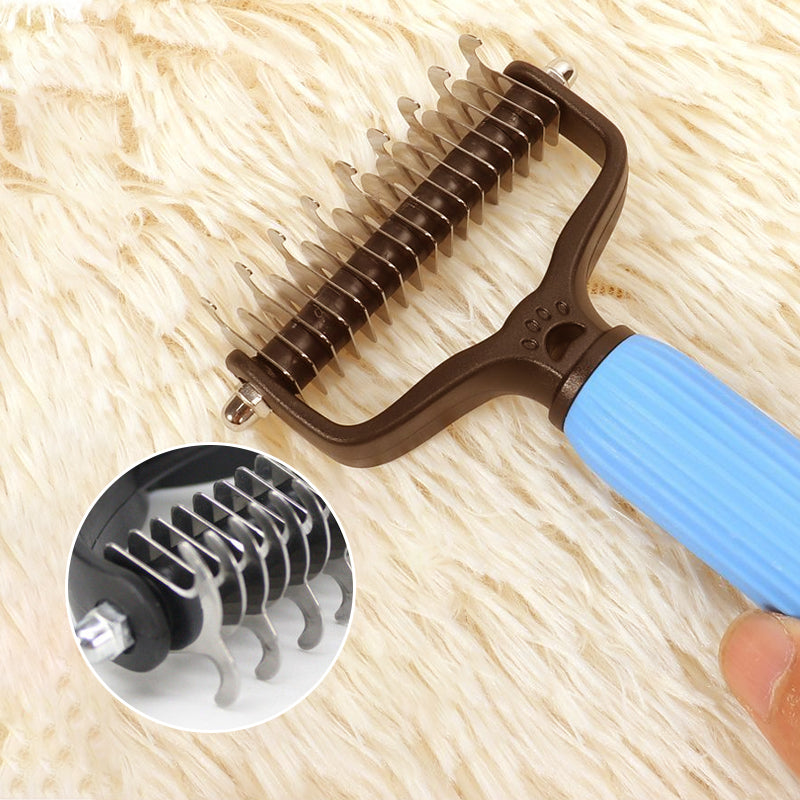 FurEase — Gentle Pet Grooming Brush | 1+2 FREE