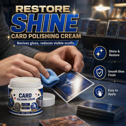 LumaGuard Card Care Cream — Restore Shine, Reveal Brilliance