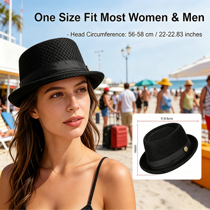 Sophie — Lightweight, breathable sun cap with sweat-wicking band