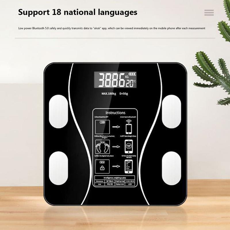 Smart Body Fat Scale — Comprehensive Health Analysis