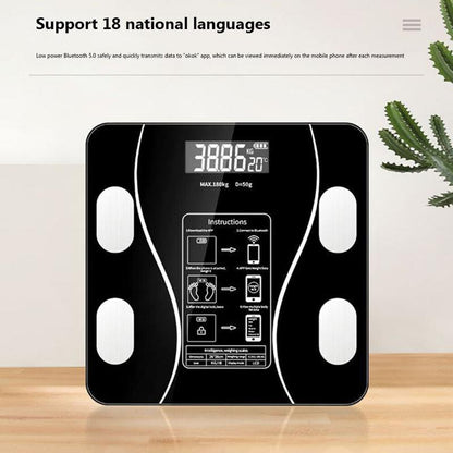 Smart Body Fat Scale — Comprehensive Health Analysis
