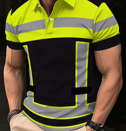 Mason — Lightweight, Breathable Safety Shirt with Reflective Stripes