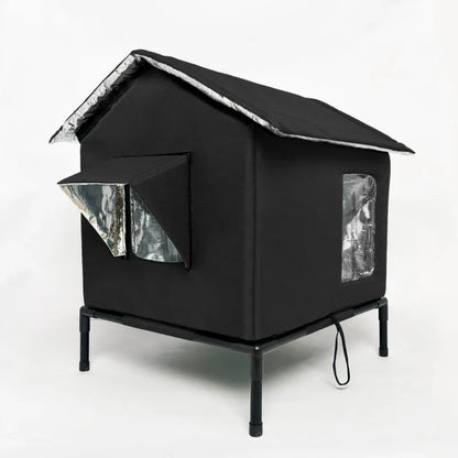 SkyNest Outdoor Cat Haven — Warmth, Comfort, Protection