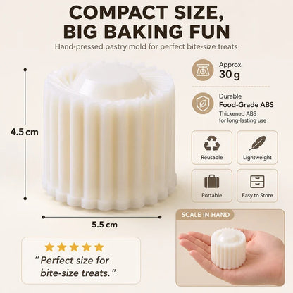 ChérieCraft Pastry Mold — Simple Elegance in Every Bake