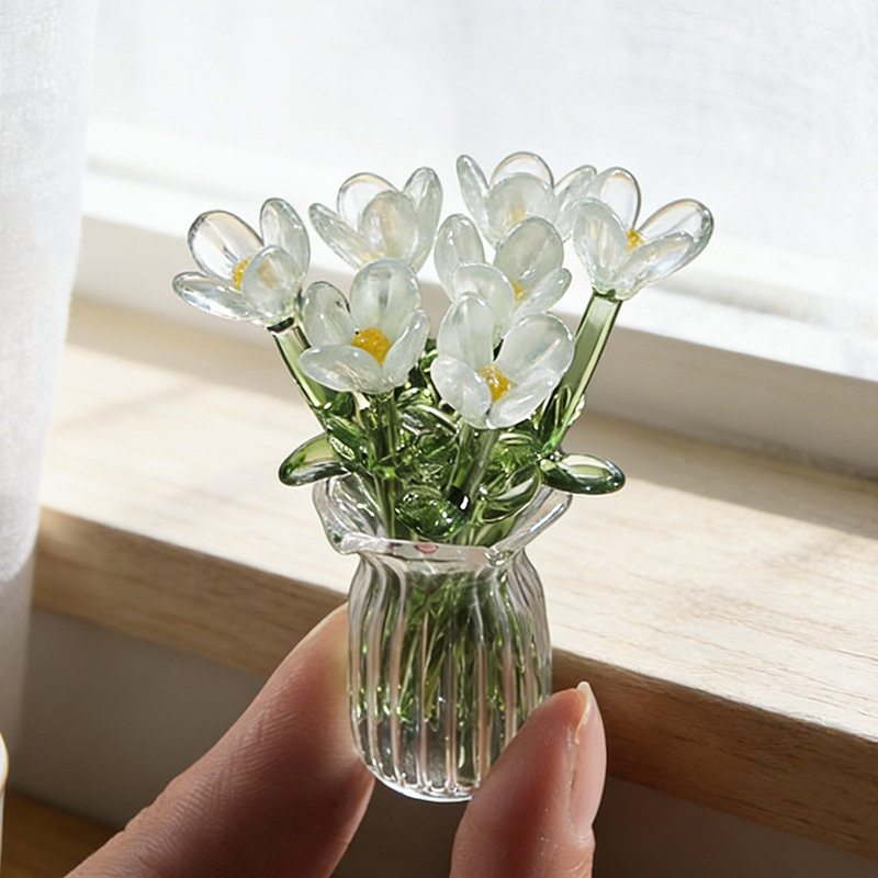 Crystal Glass Flowers — Timeless Beauty and Magic