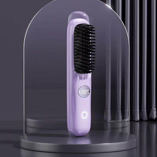 VibeBrush Wireless Straightener — Effortless Shine Anywhere