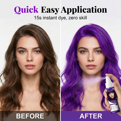 ViviaShade Temporary Hair Color Spray — Instant Vibrant Confidence