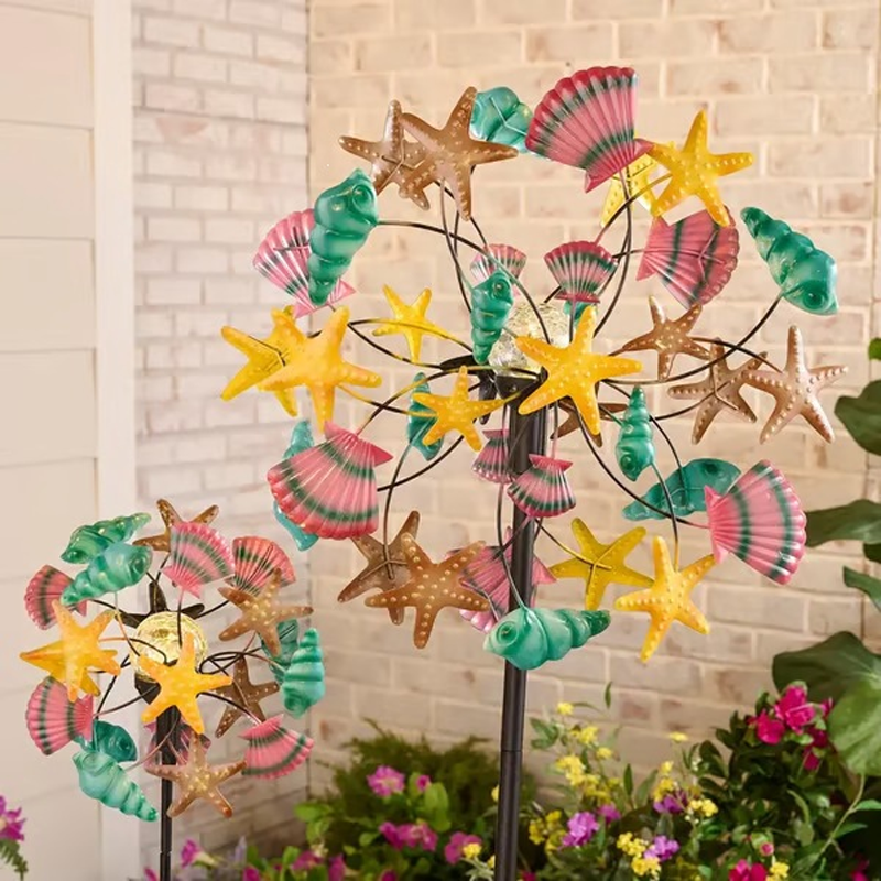SolarSpin — Kinetic Garden Spinner | 50% OFF