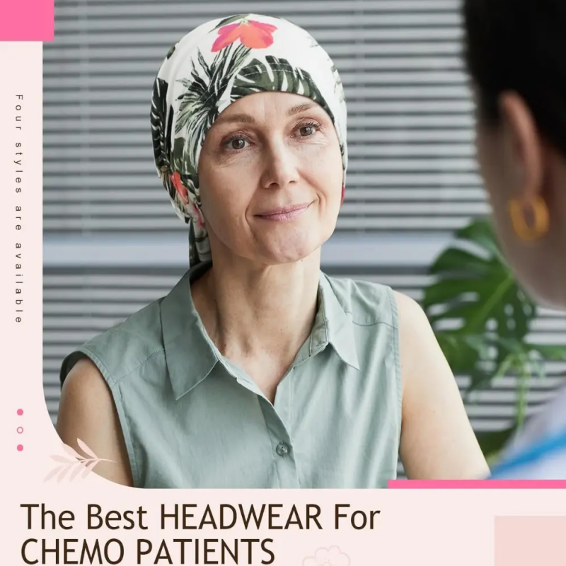 Ava — Floral Pre-Tied Headscarf with Soft Comfort
