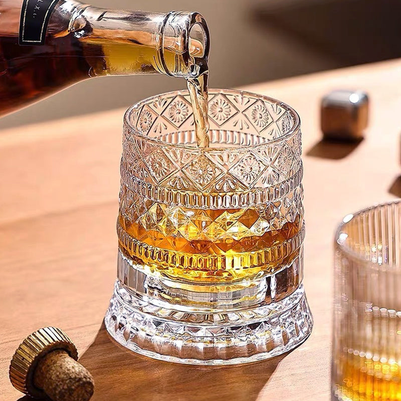 SpinMaster Whiskey Glass — Ignite Richer Sips