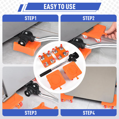 Furniture Lifter — Heavy-Duty Glides, Floor Protection