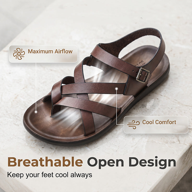 Julius — Lightweight Men's Sandals with Adjustable Fit