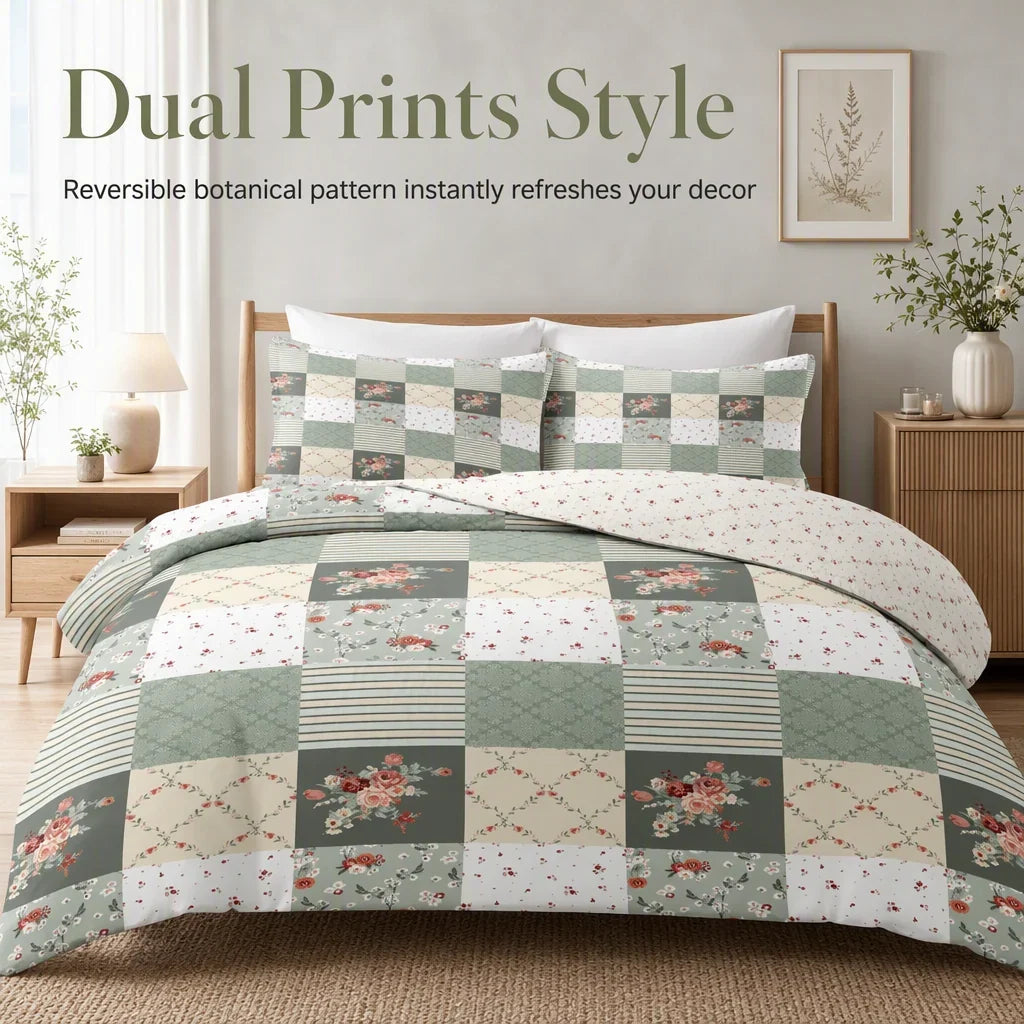 LumaLuxe Floral Bedding — Sleep Wrapped Bliss